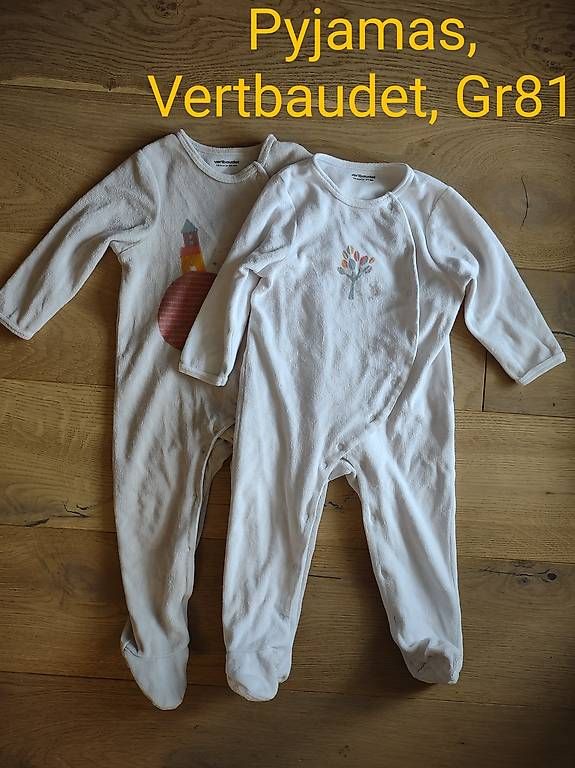 Pyjamas & Ähnliches: Pyjamas/Overall Vertbaudet, Gr 81 – Gebraucht aus Zürich von Tunguskah
