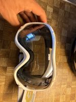 Ski/ Snowboard Brille DEX dunkles Glas weiss Top Zustand