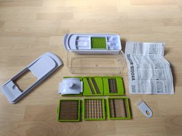 Veggie Wichtel Gemüseschneider, wie neu & komplett!