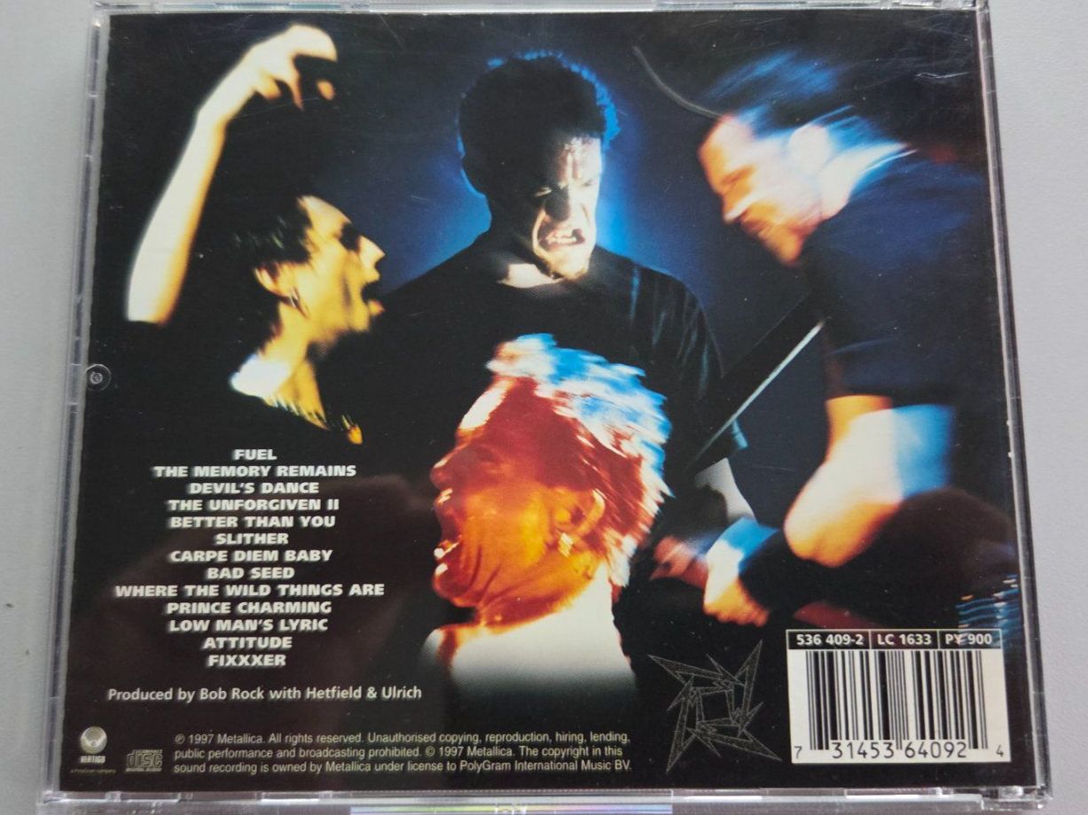 CDs: CD Metallica - Reload – Gebraucht aus Schaffhausen von Kellerrassel 1