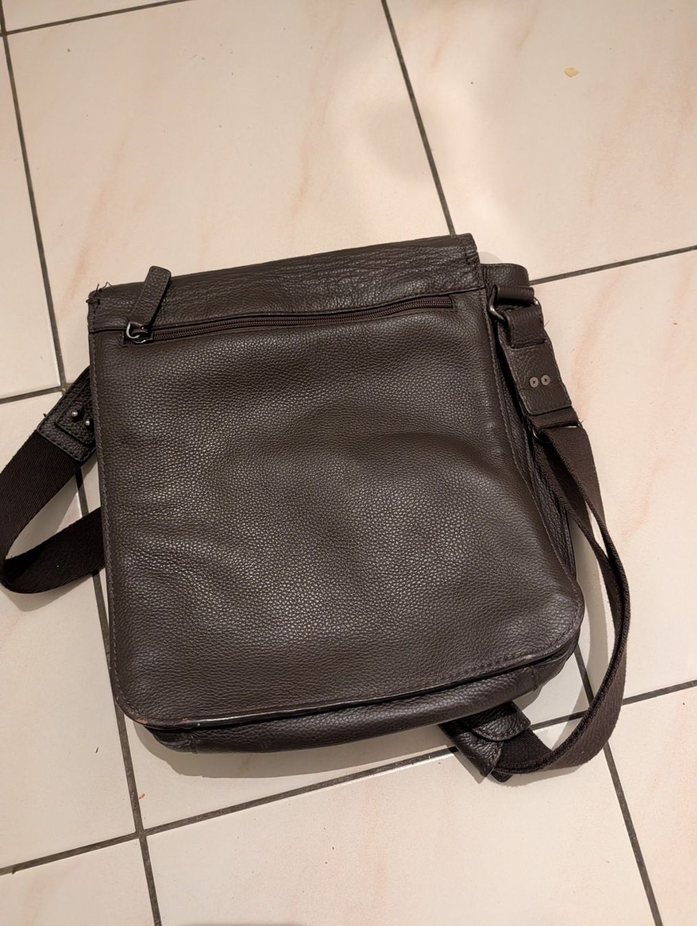 Navyboot Borse: Herren Tasche Leder braun von Navyboot – Usato da Walchwil venduto da whezg