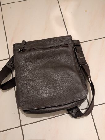 Herren Tasche Leder braun von Navyboot