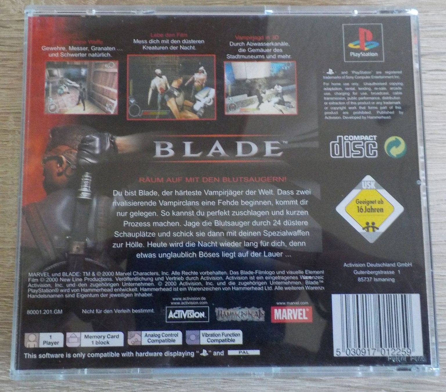 Sony Spiele: BLADE – Gebraucht aus Reinach AG von Masi 1