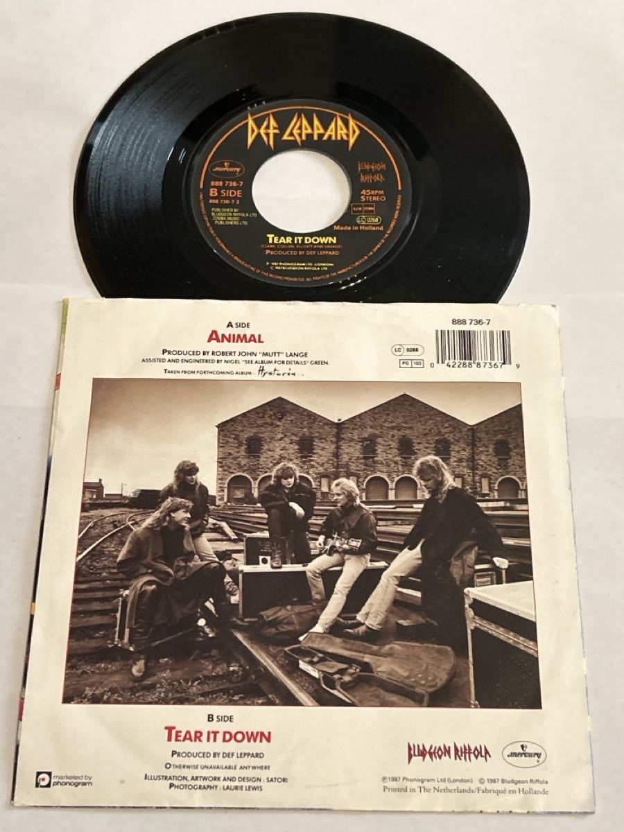 Dischi in vinile: Def Leppard. 1987. Animal – Usato da Faulensee venduto da Mizuno06 1