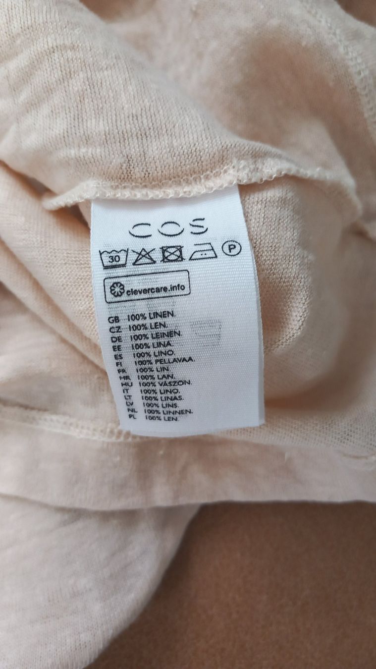 Cos T-shirt: Leinenshirt COS xs beige – Usato da Eggersriet venduto da Taylorjam 3