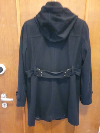 Superbe manteau d'hiver noir Esprit , taille 40, d'occasion!