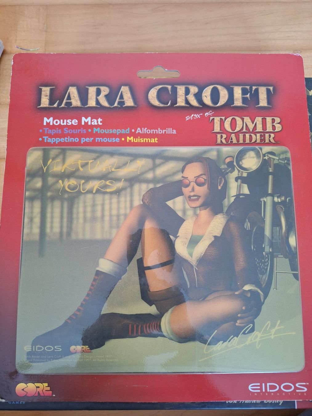 Spiele: Lara Croft - Tomb Raider - Vintage  Stuff Mouse Mat "SEALED" – Gebraucht aus Altstätten SG von GGsGameshop