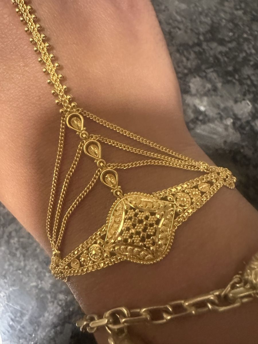 Bracciali & Braccialetti: Handschmuck 22 k neu – Nuovo e nell'imballaggio originale da langenthal venduto da Primavera1313 1
