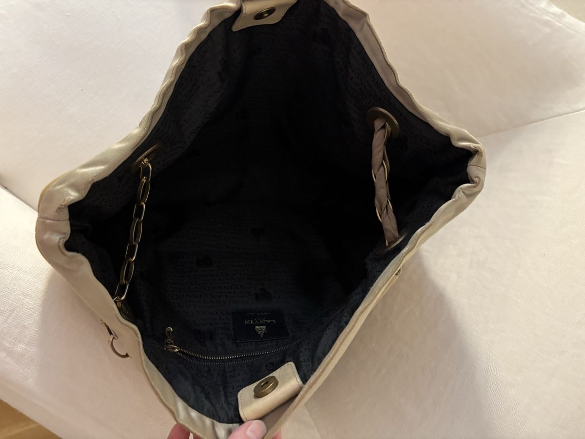 Lanvin Taschen für Damen: Lanvin Amalia Leder Shopping Tasche – Gebraucht aus Auenstein von sonnenschein1256 1