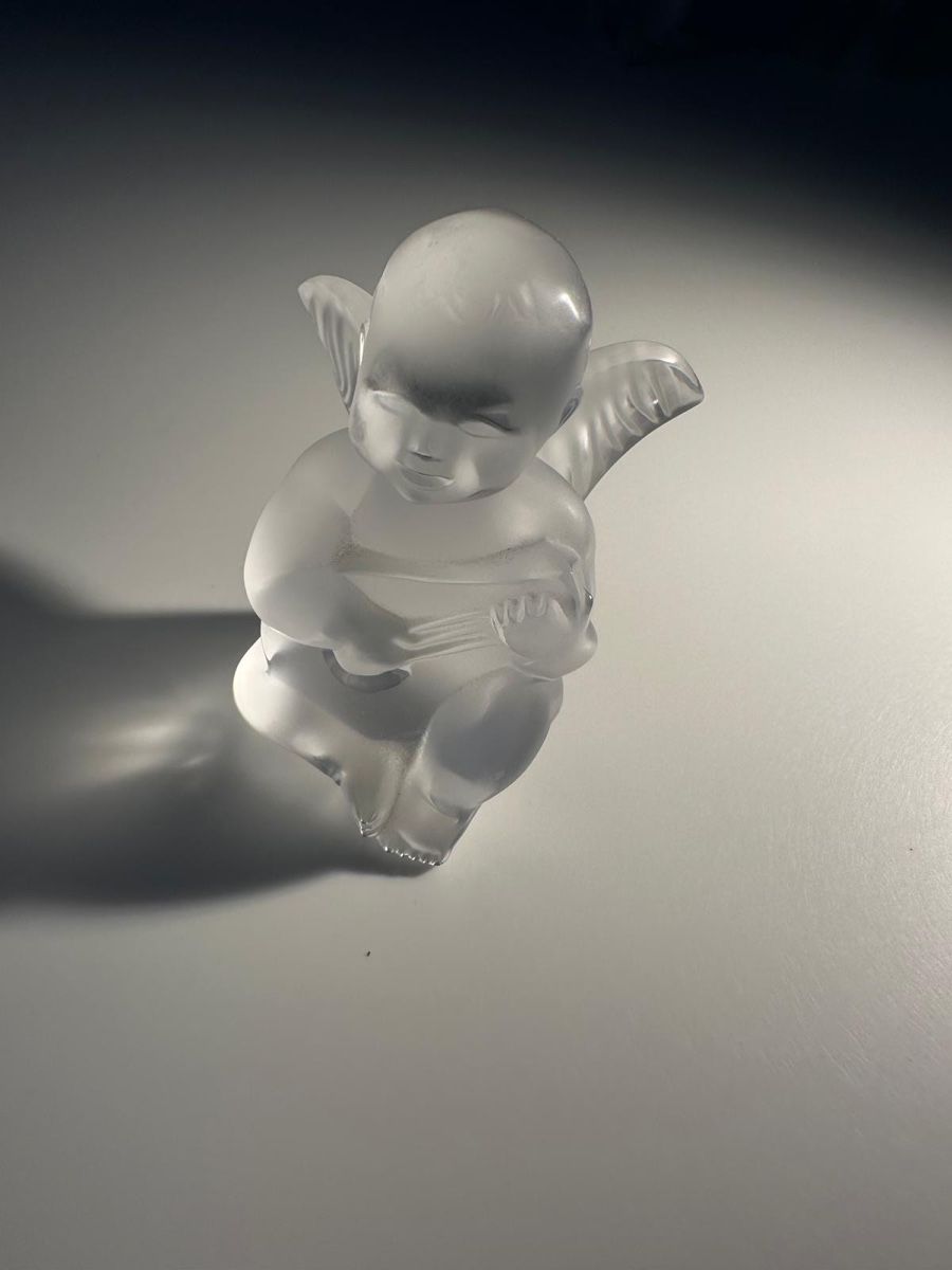 Lalique Figuren: Lalique Engel aus Glas – Gebraucht aus Zürich von Aapitz