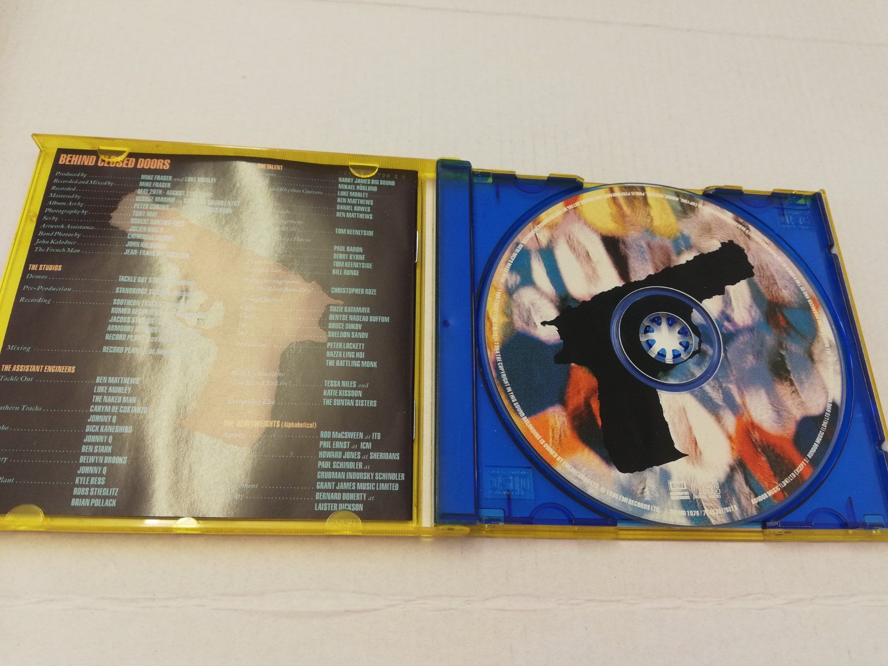 CD: THUNDER - BEHIND CLOSED DOORS – Usato da Bern venduto da Vinylsound.ch 2