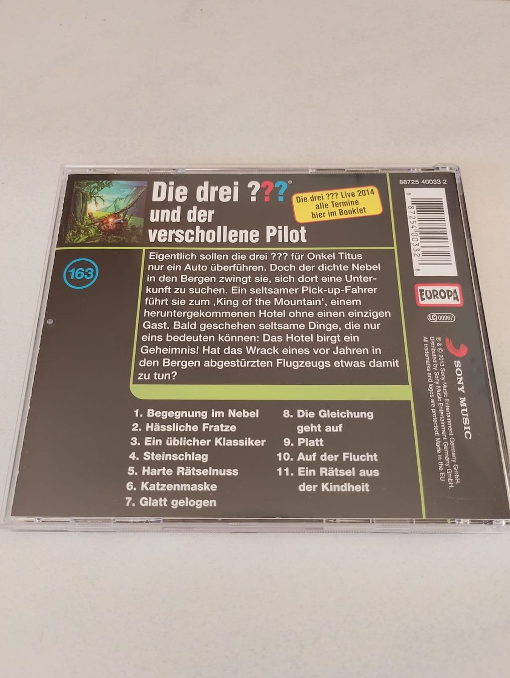 CD: Die drei ??? und der verschollene Pilot CD – Usato da Ehrendingen venduto da 2Guagua2 1