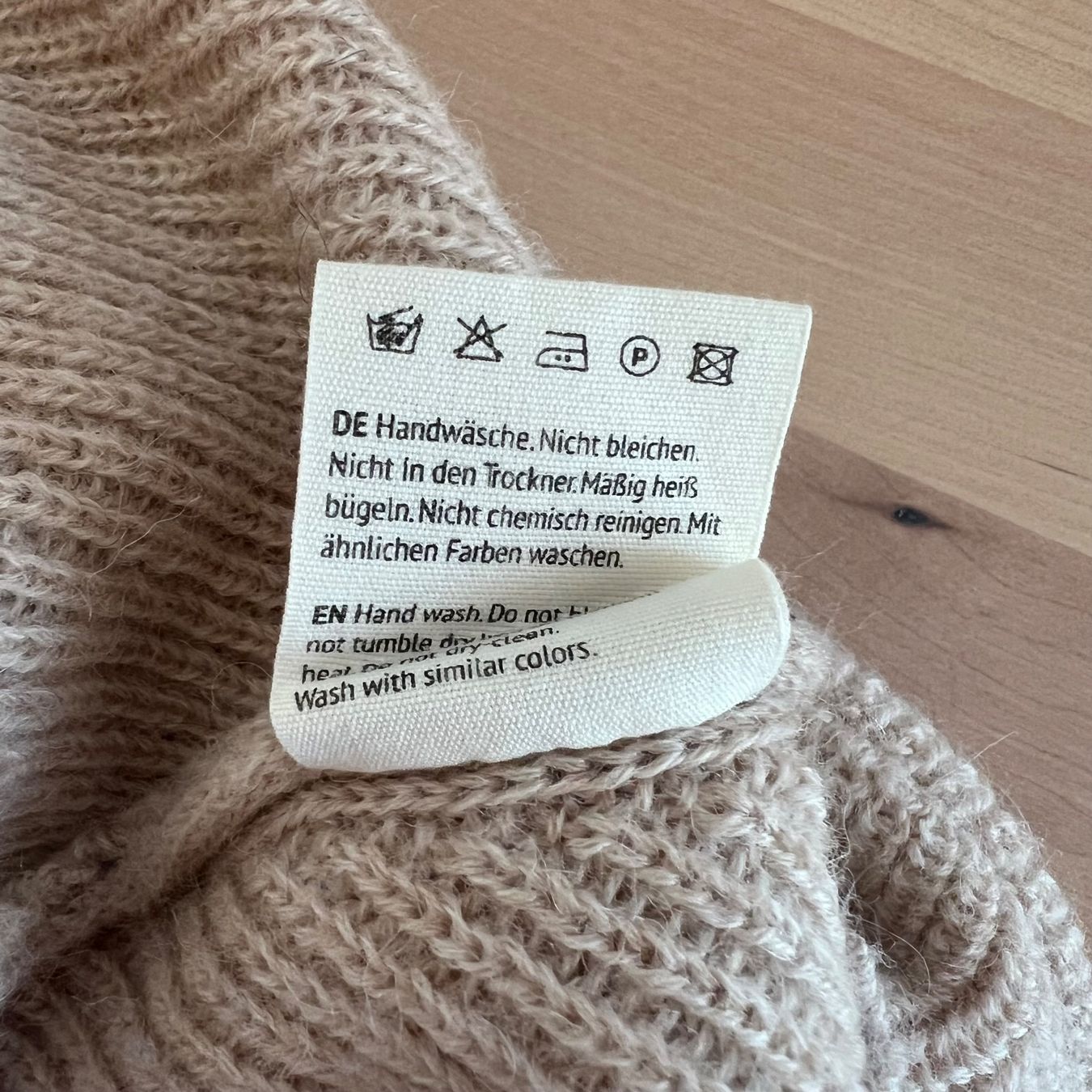 Maglioni & Felpe: Warmer Wollpullover, Matona, Gr. XL, Beige – Usato da Steinmaur venduto da HenSaa 4