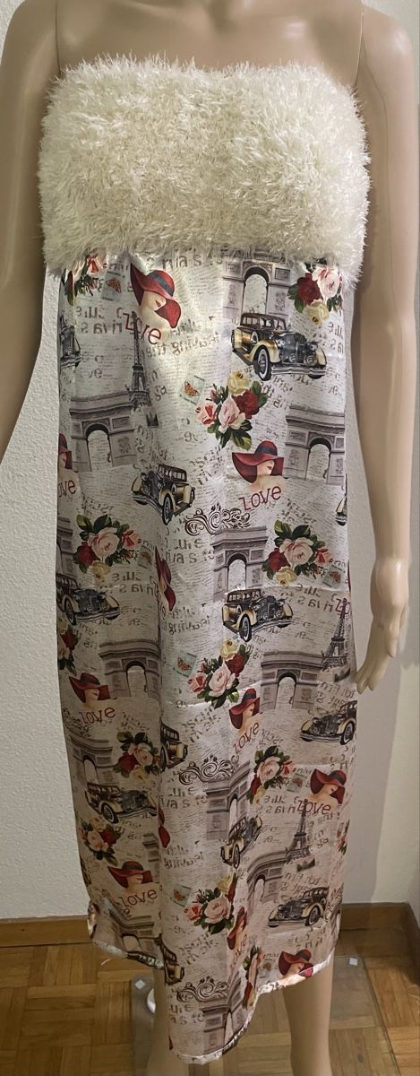 Vestiti: Kleid Pariser-Stil, Schulterfrei– Ein Hingucker – Nuovo e nell'imballaggio originale da Au ZH venduto da Jaggy4 2
