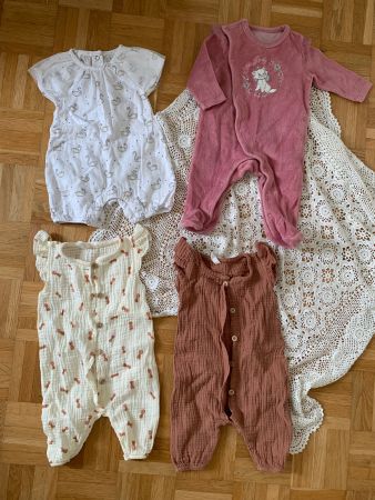Set 3 Overalls + Pyjamas Gr.62