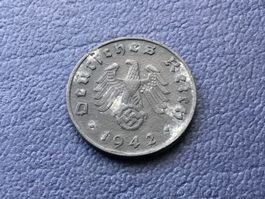 1 Reichspfennig Drittes Reich 1942 D