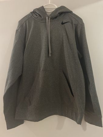 Nike Trainingspullover, Hoodie, Grösse M, grau меliert