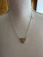 CLOGAU Luxus Silber Kette mit Rutilquarz – Walisisches Gold
