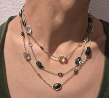 Swarovski Kette dreireihig kaum benutzt
