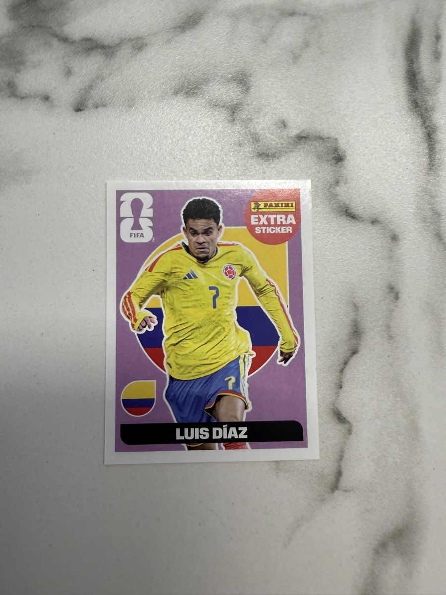 Panini Carte collezionabili: Panini 2026 - LUIS DÍAZ - Extra Sticker – Nuovo (secondo la descrizione) da Pratteln venduto da dgbm