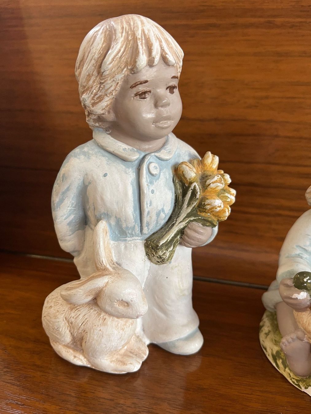 Statuette: Figuren -  Kinder mit Blumen – Usato da Stetten AG venduto da Brissago25 2