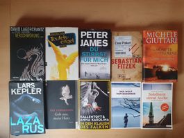 Bücherpaket spannende Krimi / Thriller