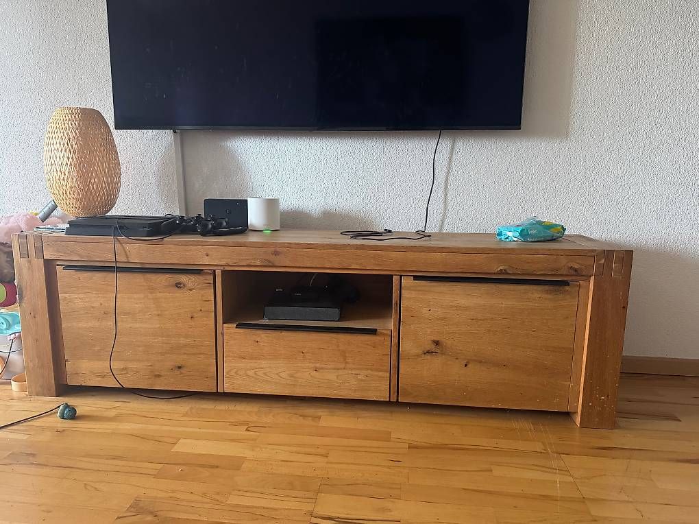 Conforama TV Möbel: TV-Lowboard / Sideboard  Eiche-Optik – Gebraucht aus Oberengstringen von Noorrraaa