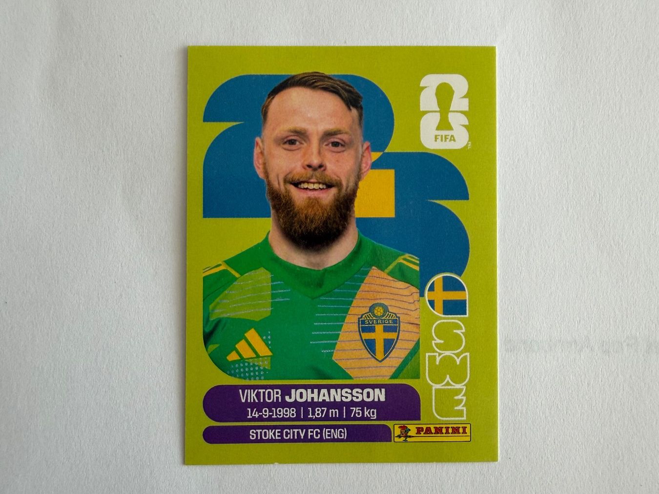 Panini Carte collezionabili: Johansson SWE2 - Panini CH Edition WM 2026 – Nuovo (secondo la descrizione) da Grenchen venduto da nicus_aveiro