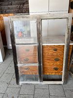 antikes Holzfenster