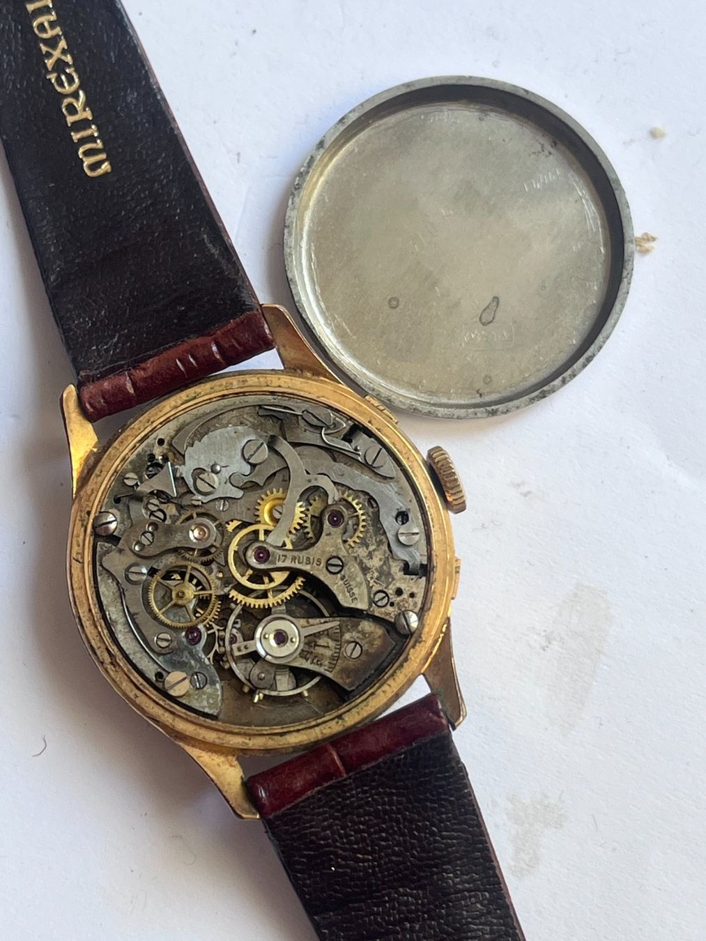 Orologi: Chronographe Suisse Antimagnetique – Difettoso da Worblaufen venduto da chronyves 2