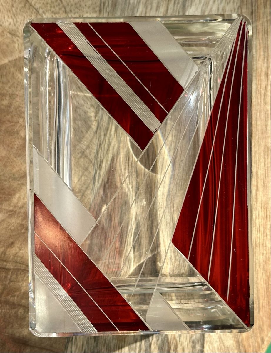 Gläser:  Mid-Century Glasdose – Gebraucht aus Kleindöttingen von lau_k778 2