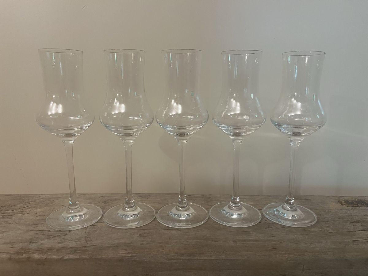 Zwiesel Bicchieri: 5 Schott Zwiesel Grappa Gläser – Usato da Zürich venduto da Kim_m8f5