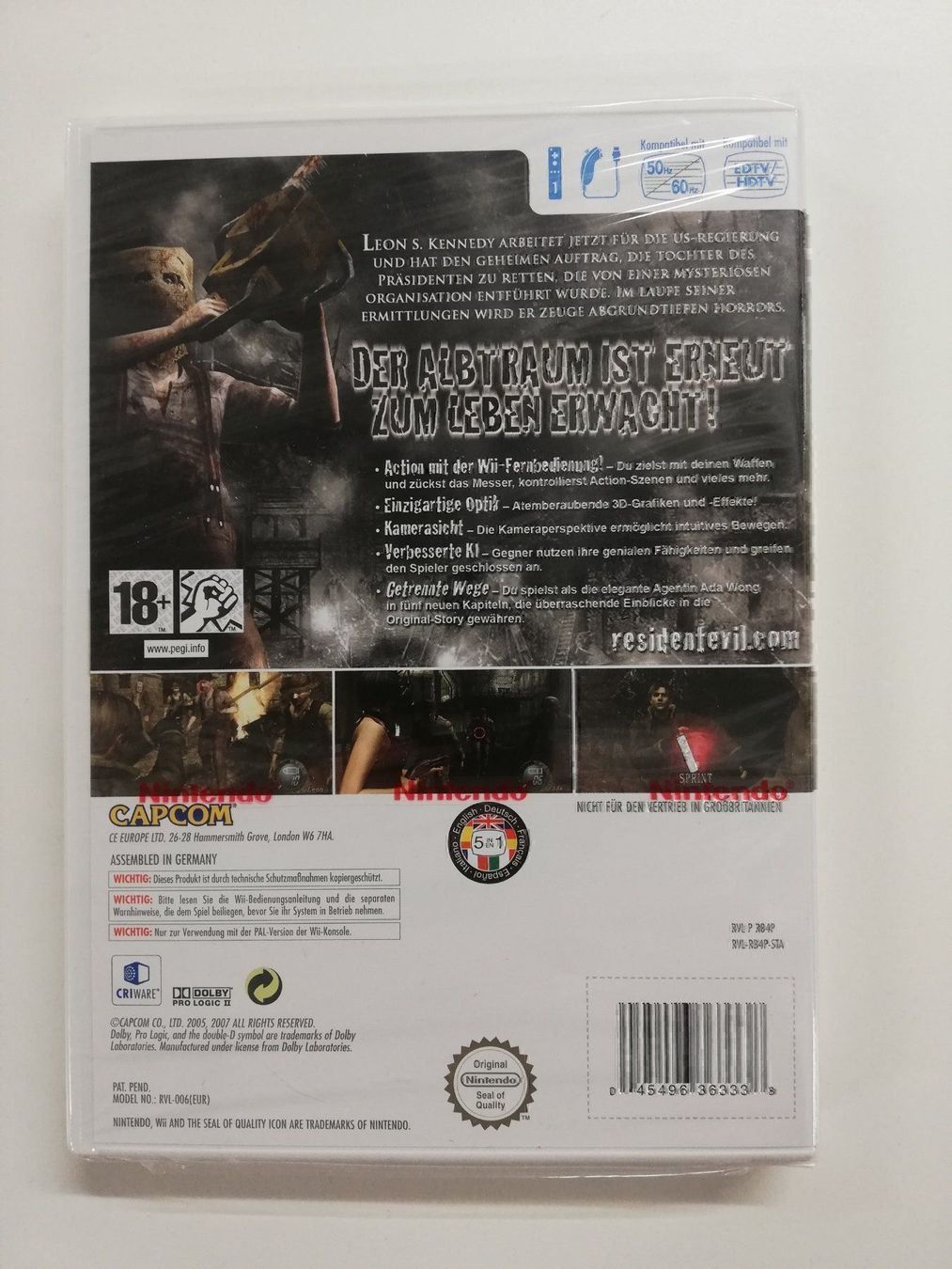 Nintendo Spiele: Resident Evil 4 / Nintendo Wii / NEU - sealed – Neu (gemäss Beschreibung) aus St. Gallen von zorro_dc 1