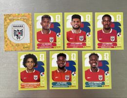 Panini WM 26 Sticker PAN 1,4,5,8,12,17,19