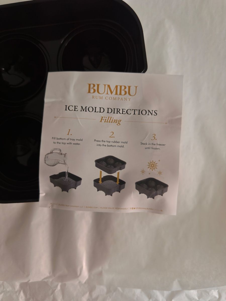 Altro: BUMBU Rum Company Eiswürfelform, neu – Nuovo e nell'imballaggio originale da Zürich venduto da MaxZurich 5