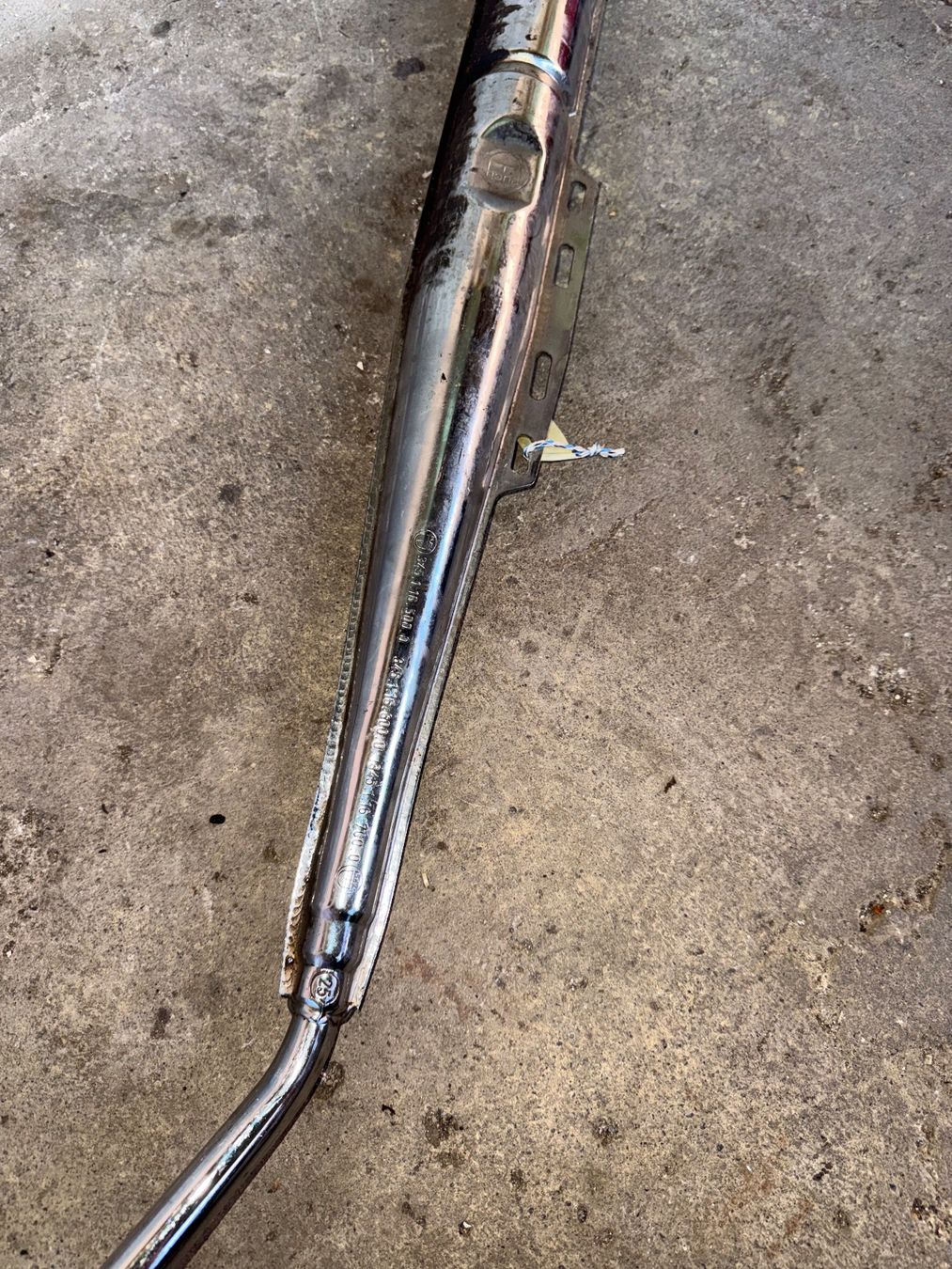 Puch Sistemi di scarico: Puch Maxi Auspuff mich Puch Logo – Usato da Fahrni b. Thun venduto da berger_tuning34 4