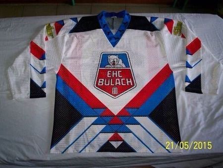 MATCH WORN EHC BÜLACH # 25 BRANDI TRIKOT XL