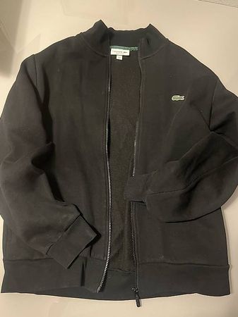 Lacoste Zip-Sweatjacke Schwarz