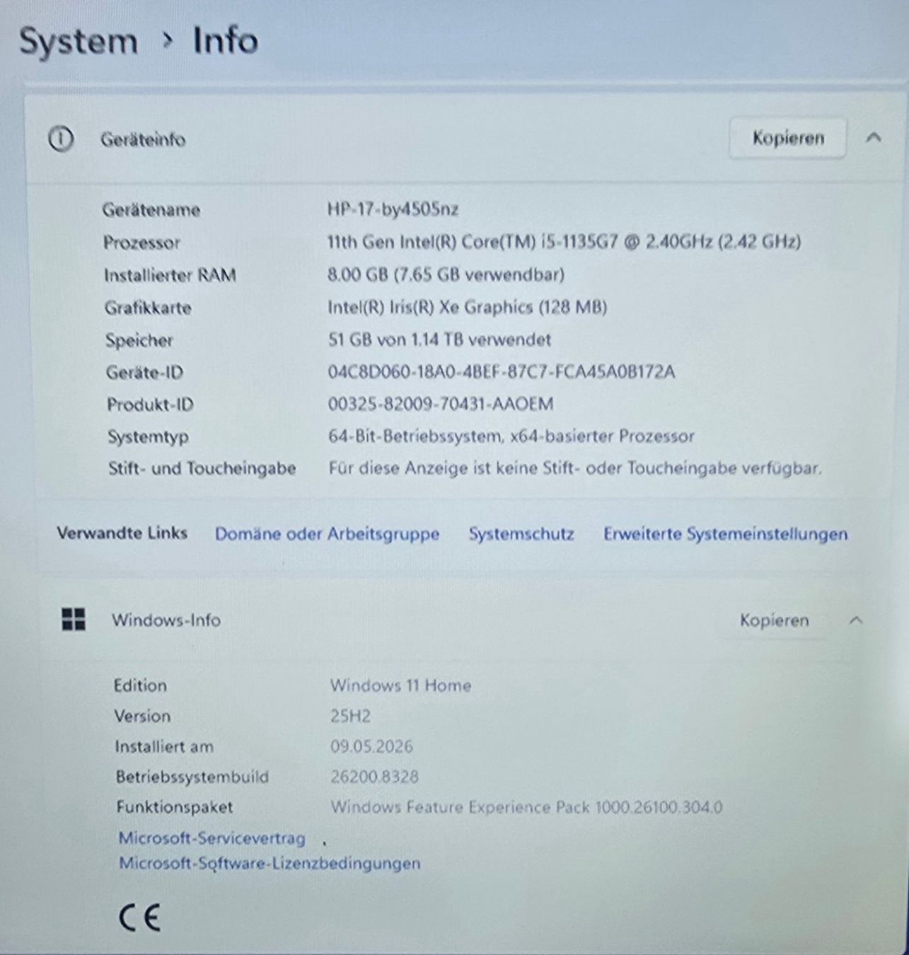 Hewlett Packard Notebook: HP-Laptop 17-by4505nz – Usato da Lyss venduto da Mixbox 7