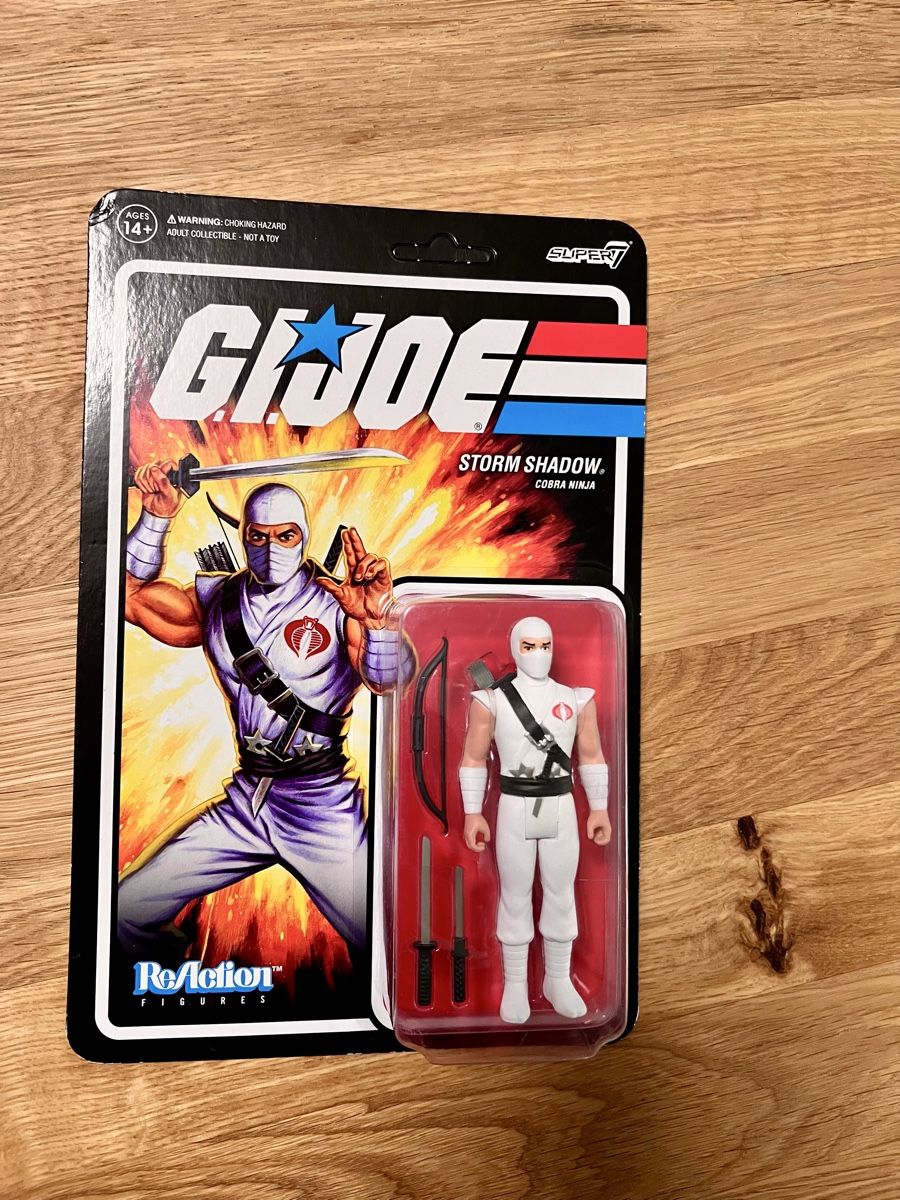 Giocattoli: G.I. Joe Storm Shadow – Nuovo e nell'imballaggio originale da Brüttisellen venduto da Vinyl18