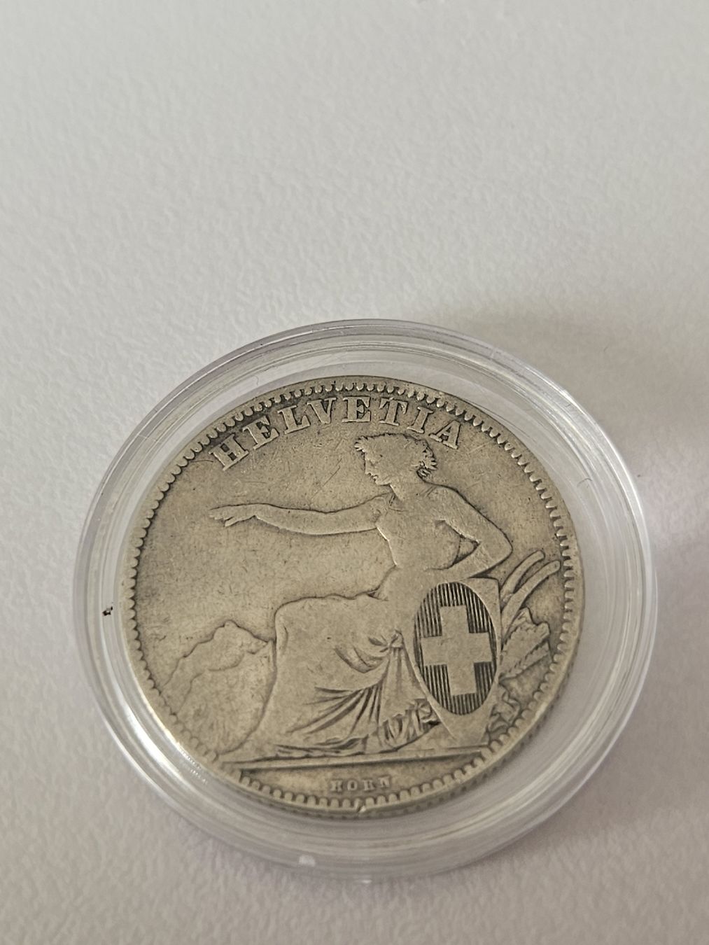 Tutti le monete: 2 Frank 1860 – Usato da Pfäffikon ZH venduto da Melibol 1