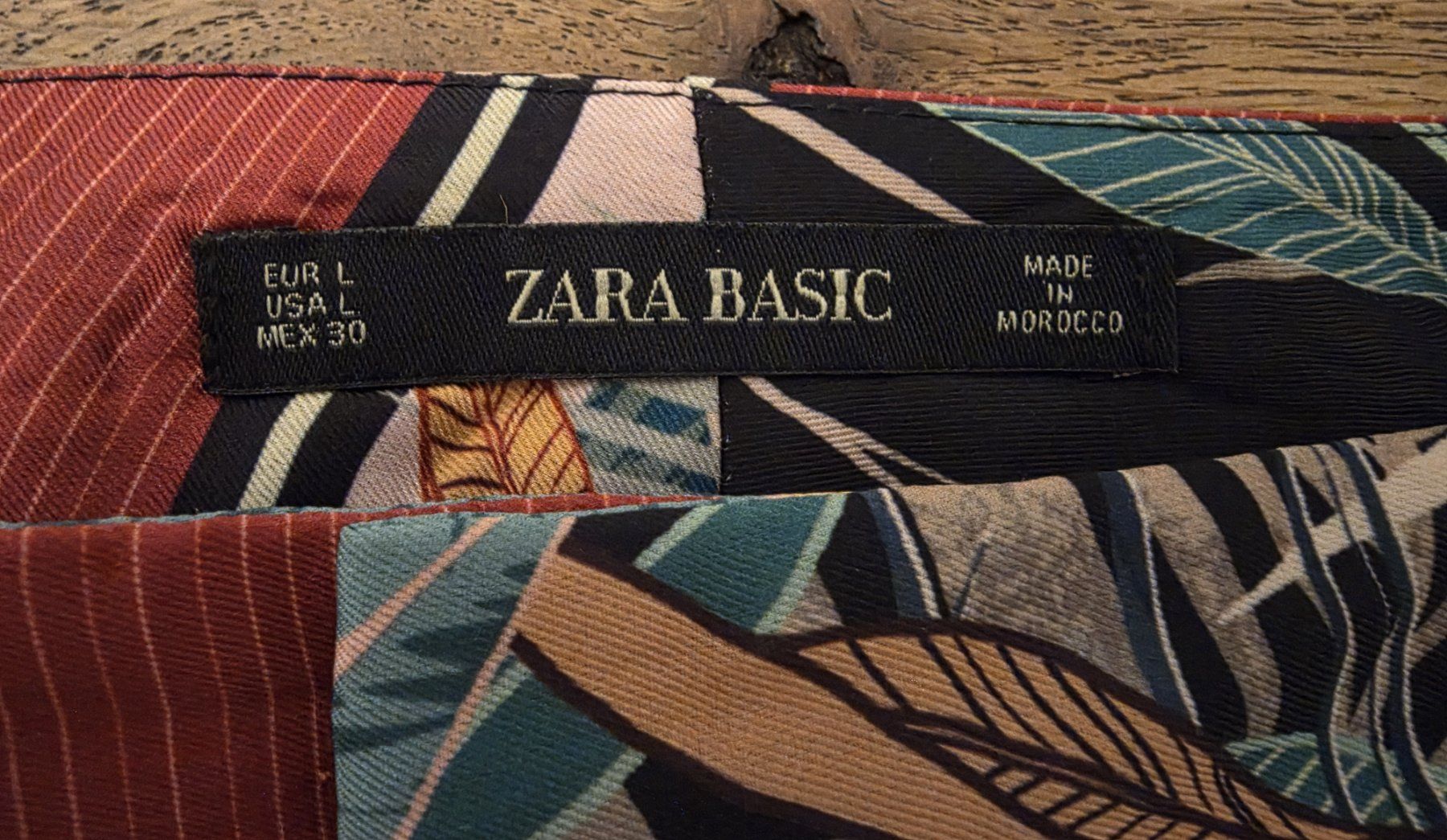 Zara Pantaloni: Sommerliche Zara Hose Tropical print – Nuovo (secondo la descrizione) da Basel venduto da sci_67ms 8