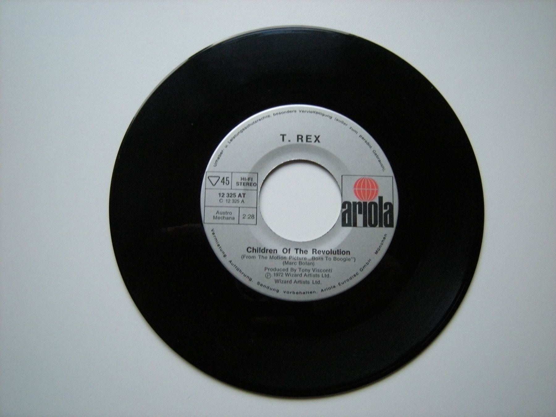 Schallplatten: MARC BOLAN +T.REX - 4 Singles – Gebraucht aus Basel von Ceebee62 2