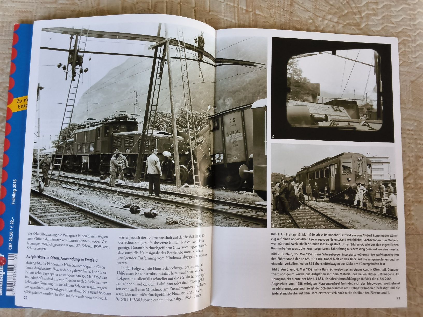Zeitschriften & Magazine: 2 Eisenbahn-Hefte Semaphor 2016 Frühling/Sommer  – Gebraucht aus Hallau von histoiremerveilleuse 8