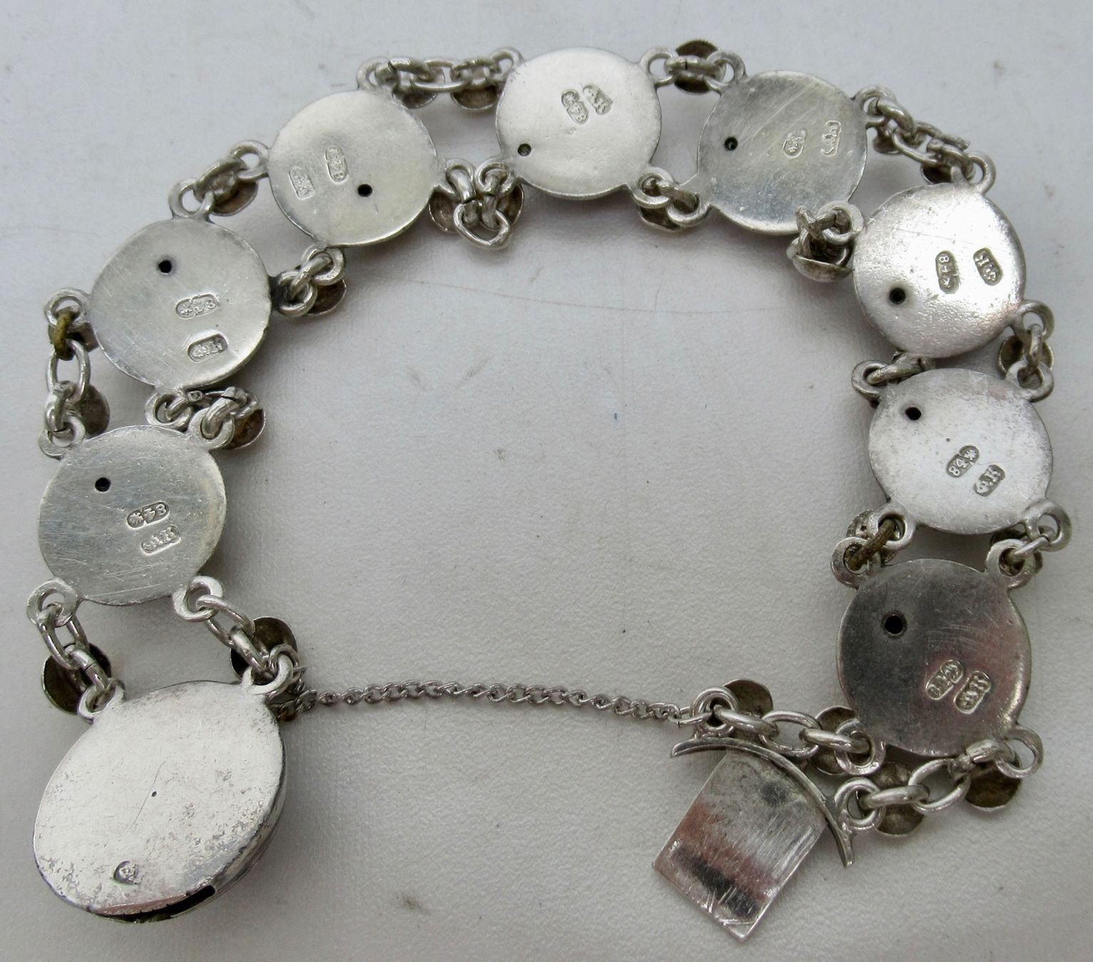 Bracciali & Braccialetti: Armband Russisch Silber Emailliert – Usato da Bern venduto da Colligentes 7