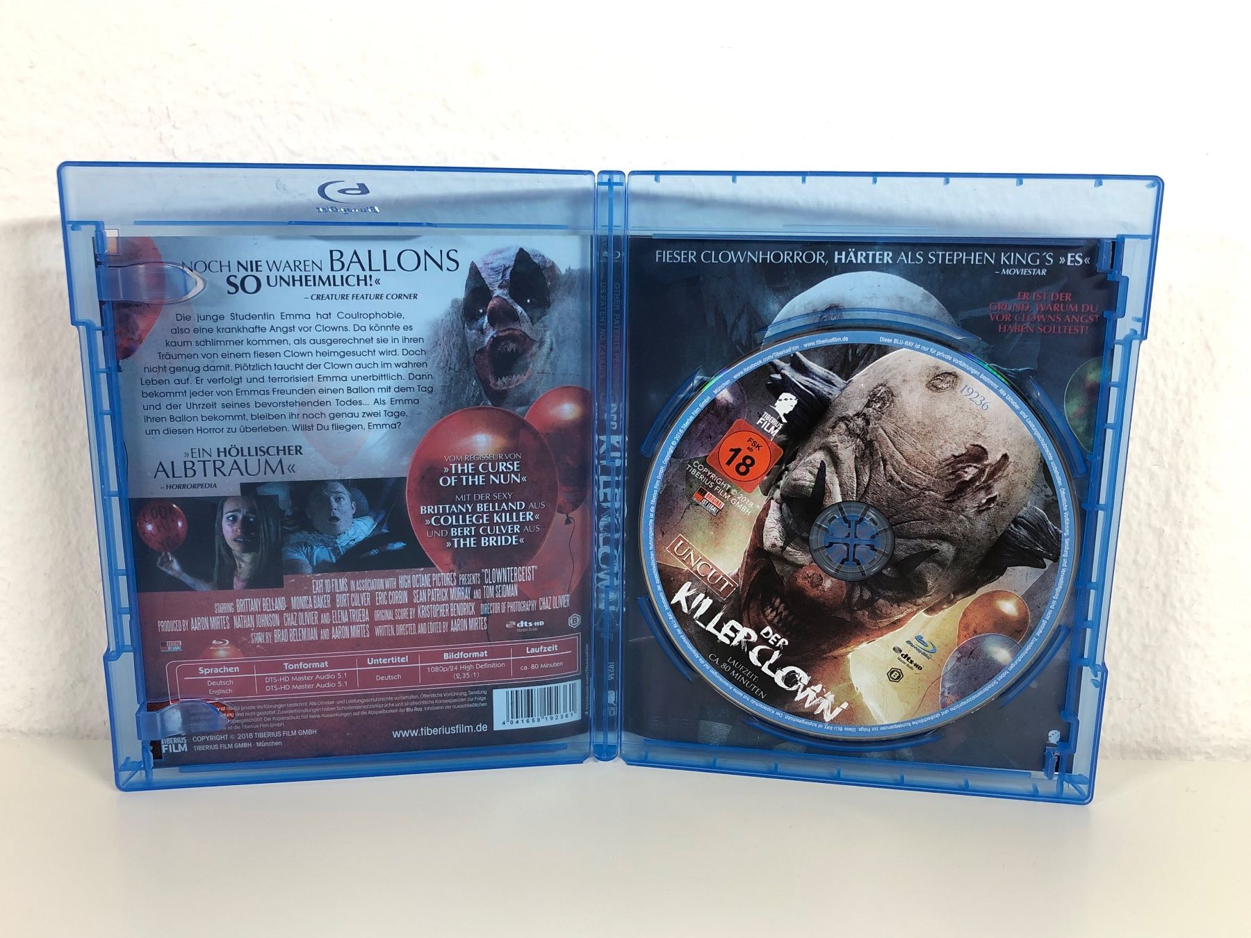 Tutti i DVDs: Der Killerclown (2017) - Bluray – Usato da Bern venduto da McFlurry_08 3