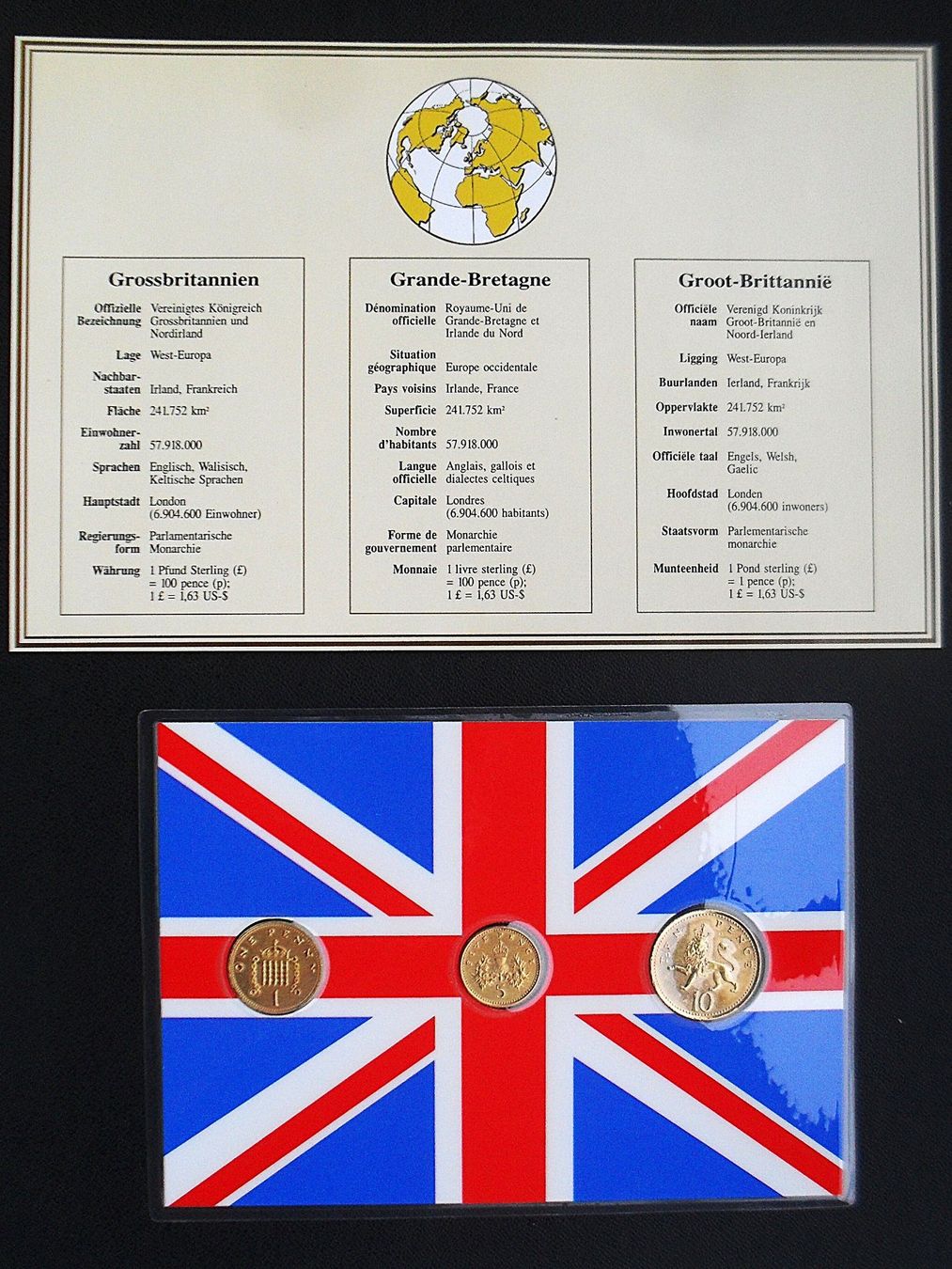 Tutti le monete: GROSSBRITANNIEN - Münzen vergoldet – Nuovo (secondo la descrizione) da zuerich venduto da Ocean99 2