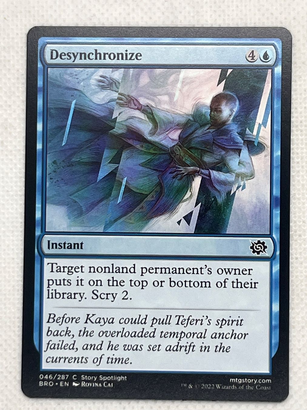 Magic The Gathering Carte collezionabili: Magic Karte MTG: Desynchronize (Common) BRO – Usato da Hinterkappelen venduto da Kim1992
