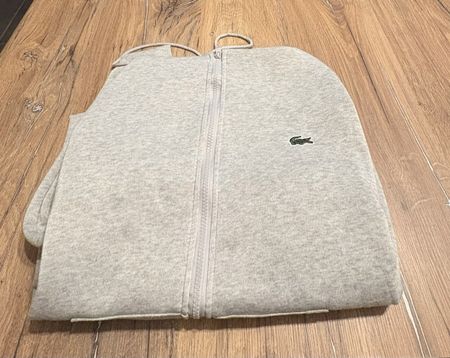 Sweatjacke LACOSTE gris, bon état