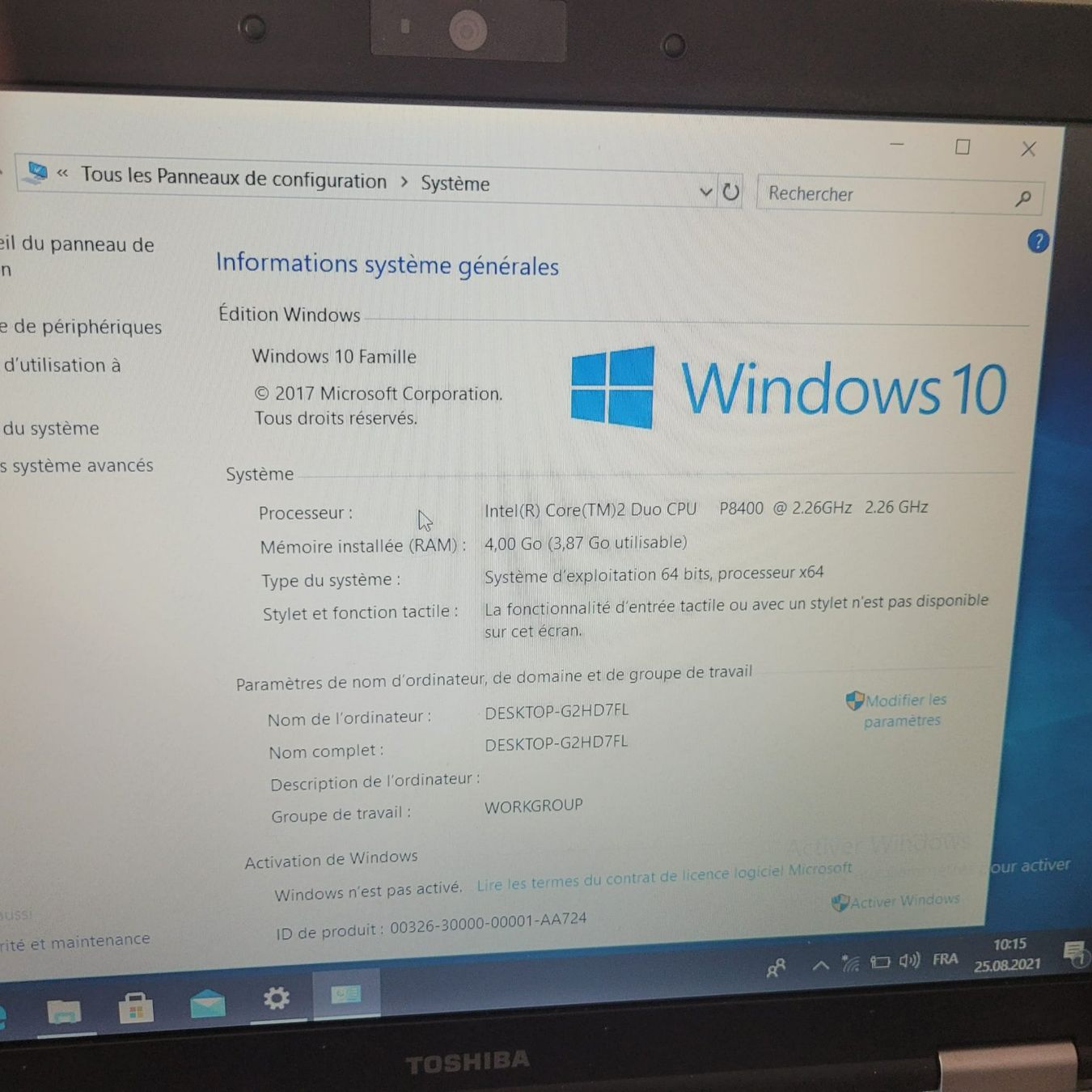 Toshiba Notebook: Laptop Toshiba 15" + Sacoche – Usato da Crans-Montana venduto da val_z27p 3